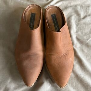 Steve Madden Tan Mules